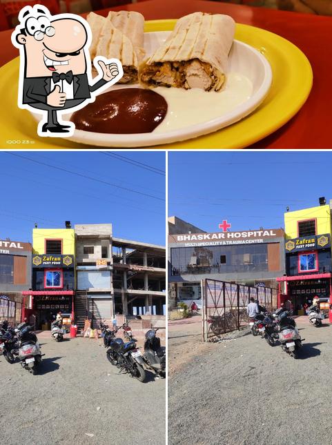 Look at this image of Zafran Fast Food