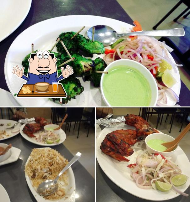 Food at Silver Spoon Restaurant