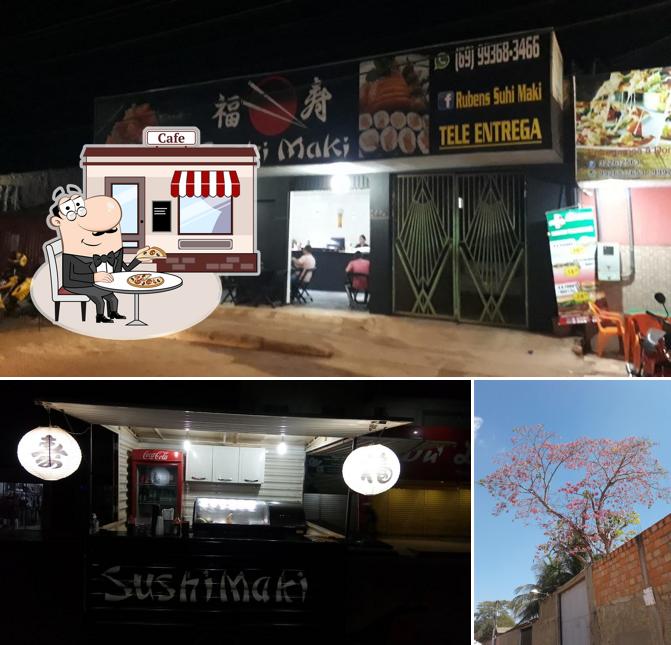 O exterior do SushiMaki