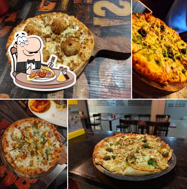 At Ub Cafe, you can enjoy pizza