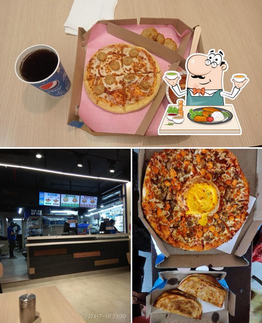 The restaurant's food and exterior