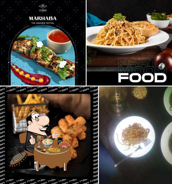 Food at M Bar Kitchen & Cocktails