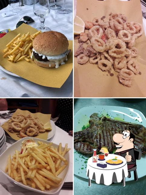 Prenditi un hamburger a Ristorante Pizzeria Rio Verde