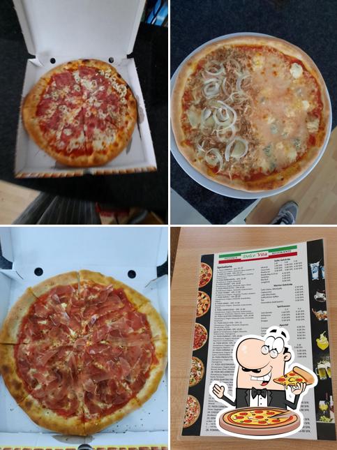Scegli una pizza a Restaurant Pizzeria Dolce Vita