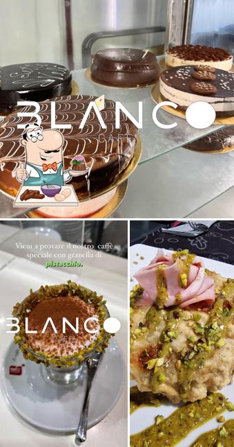 Blanco Cafè propone un'ampia selezione di dolci