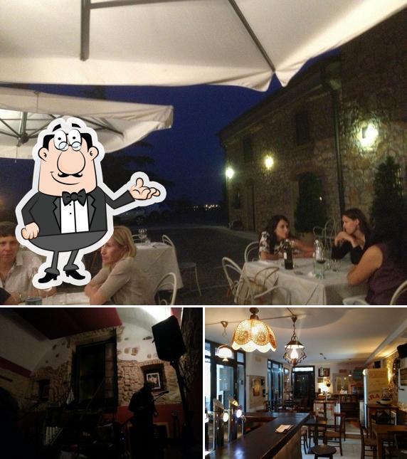 Gli interni di Castrum Wine Bar & Bistrò