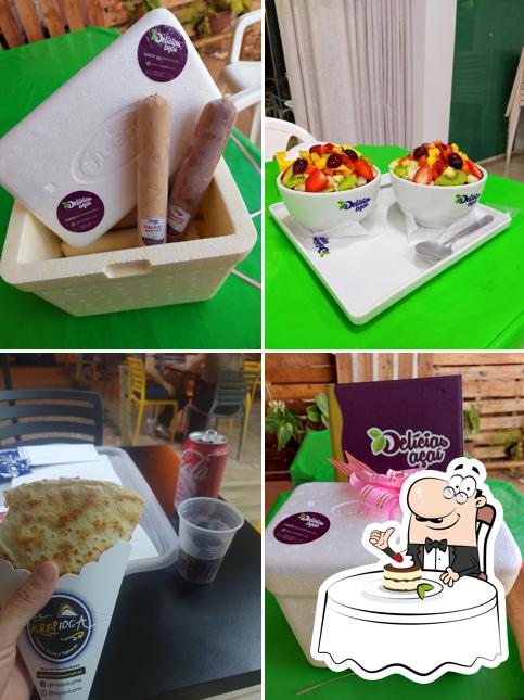 Delícias Açaí oferece uma seleção de sobremesas