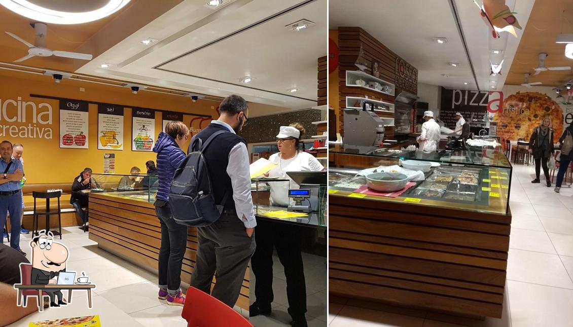 Gli interni di Rosso Peperone