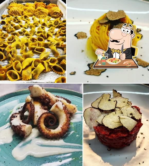 Cibo al Ristorante Il portico