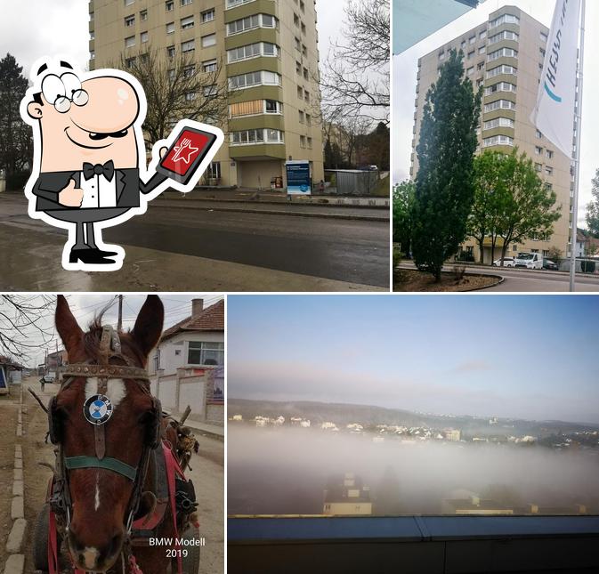 Gli esterni di Pizzakurier-Habchi / Restaurant-Herbilo