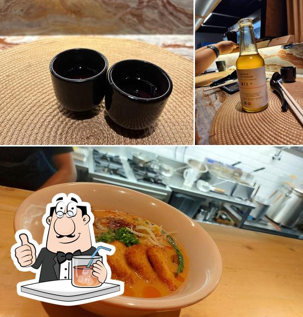 Naru Noodle Bar is distinguished by drink and food