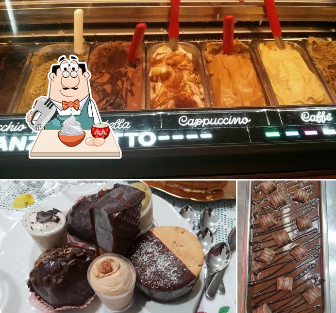 Lanzallotto serve un'ampia selezione di dolci