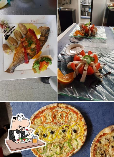 Platti al Pizzeria Michelangelo