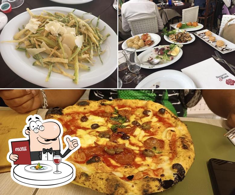 Cibo al Ristorante Pizzeria Boccuccia di Rosa