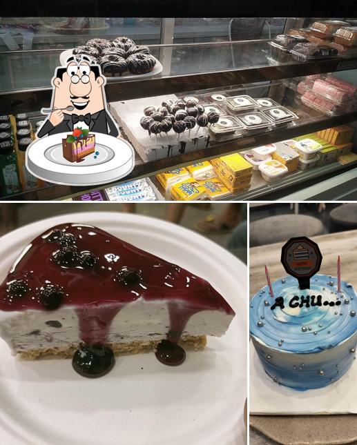 Chocolate cake at Happy Kona Talwandi