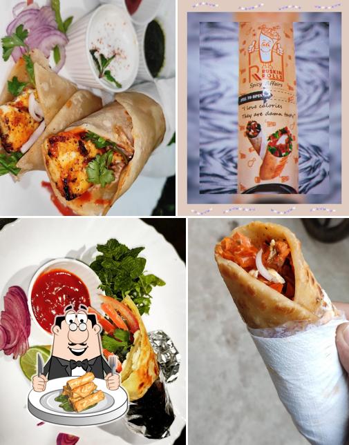 Spring rolls at Ruskin rolls