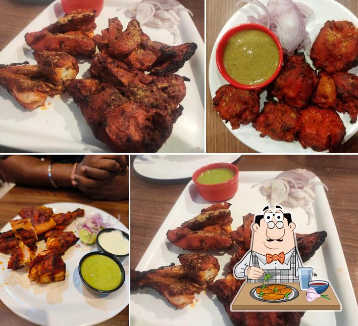 Chicken wings at Little Hut Restaurant