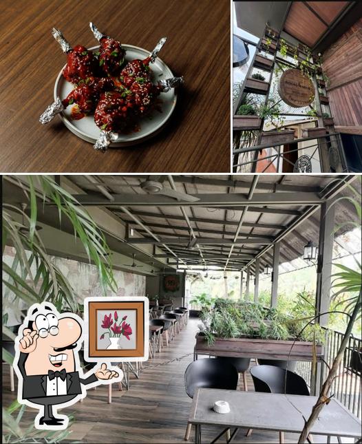 The interior of Rocks And Brews Kitchen