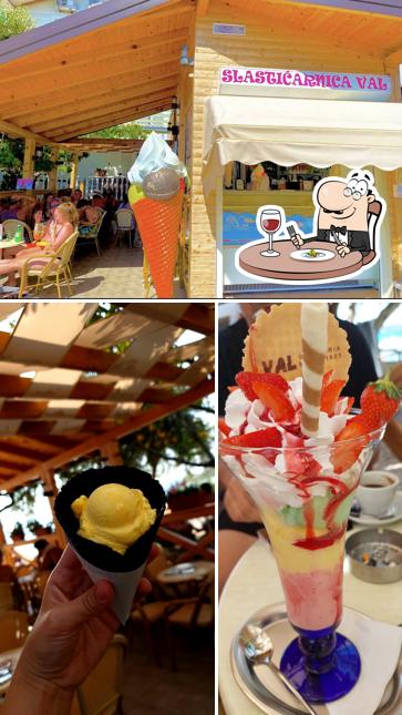 La immagine di cibo e interni da Val