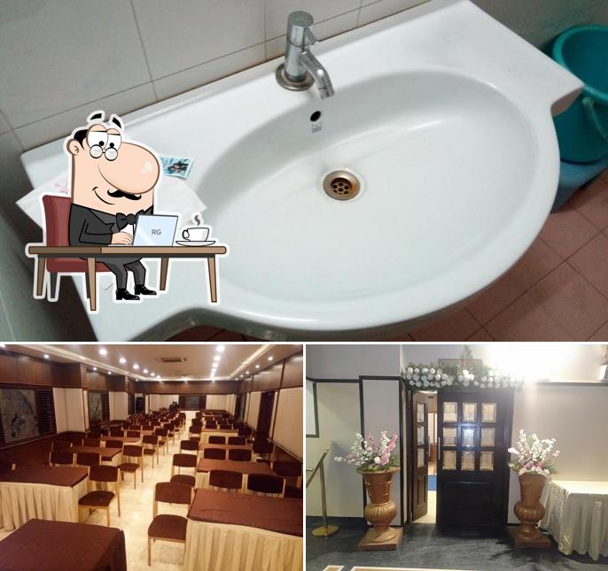 The interior of Ananth Residency