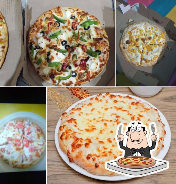 At Pizza point, you can order pizza