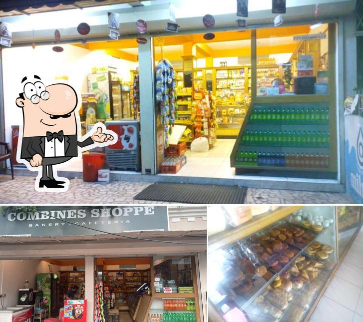 The interior of Combines Shoppe