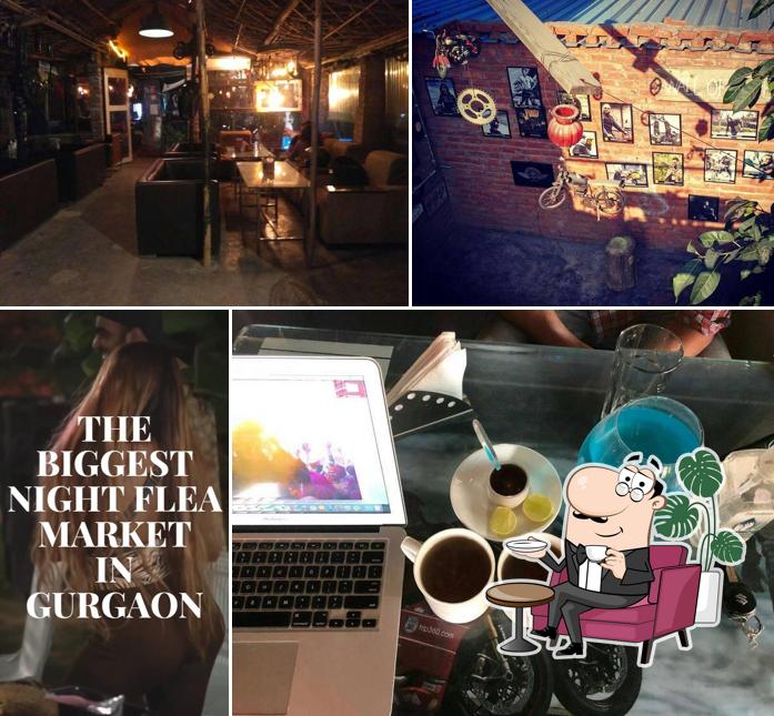 Take a seat at one of the tables at Throttle Shrottle