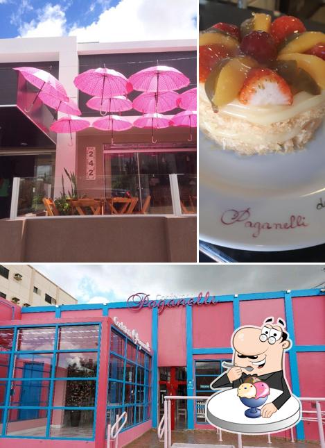 Confeitaria Paganelli provê uma variedade de sobremesas