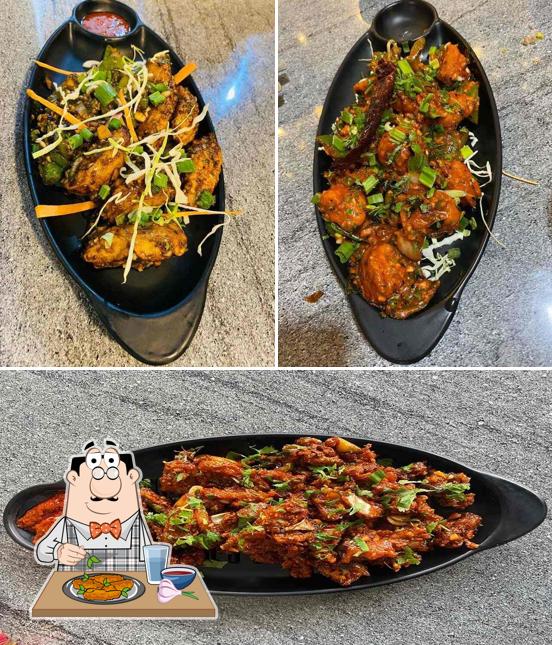 Chicken wings at City Chinese Family Restaurant