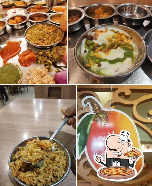 Try out pizza at Khandani Rajdhani, Mantri Mall, Malleshwaram