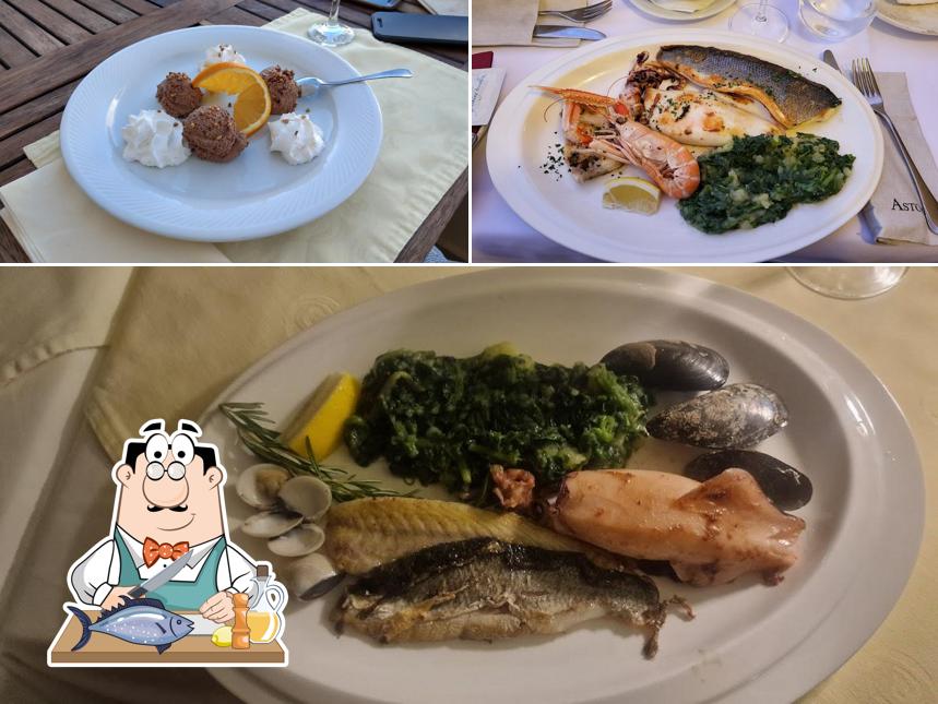 Salmone grigliato al Residence & Restaurant Astoria