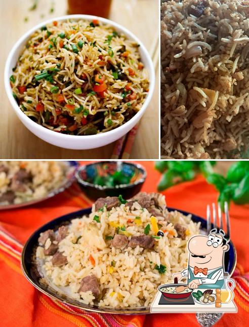 Fried rice at Cheeky Chef Cooking