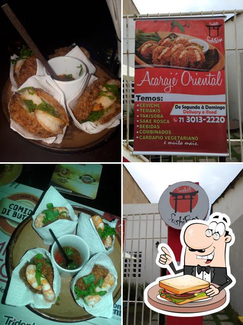 Peça um sanduíche no Sushili