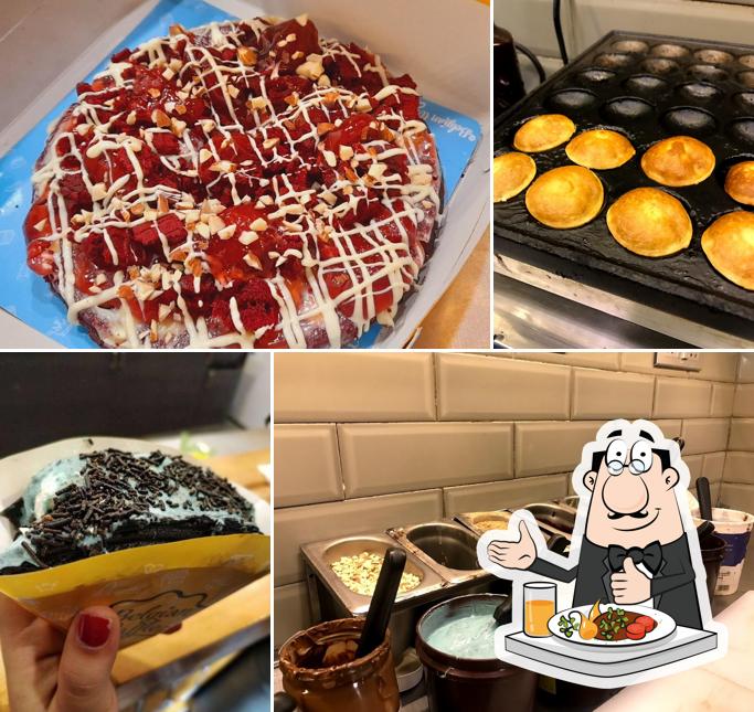 Food at The Belgian Waffle Co