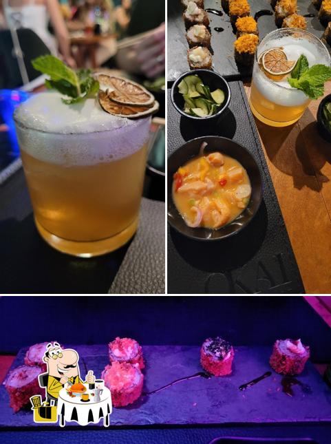 Comida em Okai Sushi