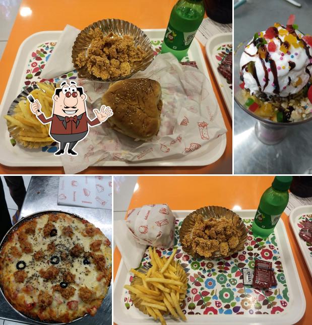 Food at AFC AMERICAN FRIED CHICKEN RESTAURANT