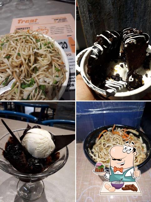 Enjoy one of the desserts