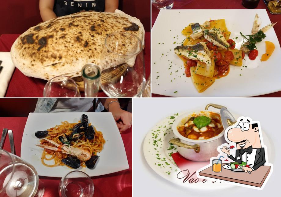 Cibo al Ristorante Vac è Press Magenta