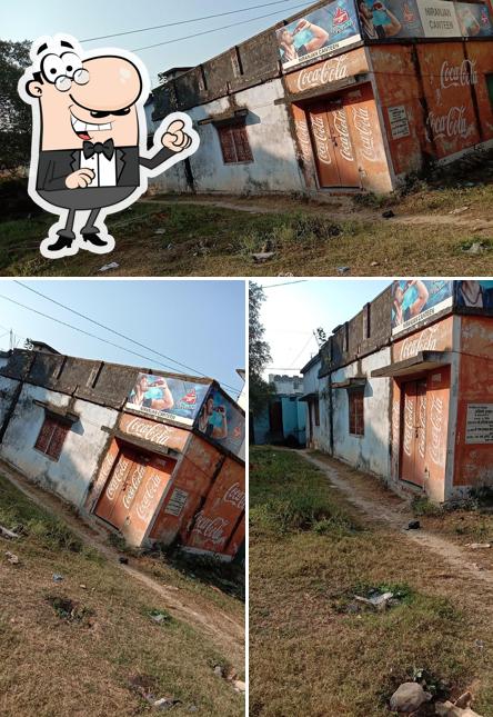 The exterior of Marwari College Canteen