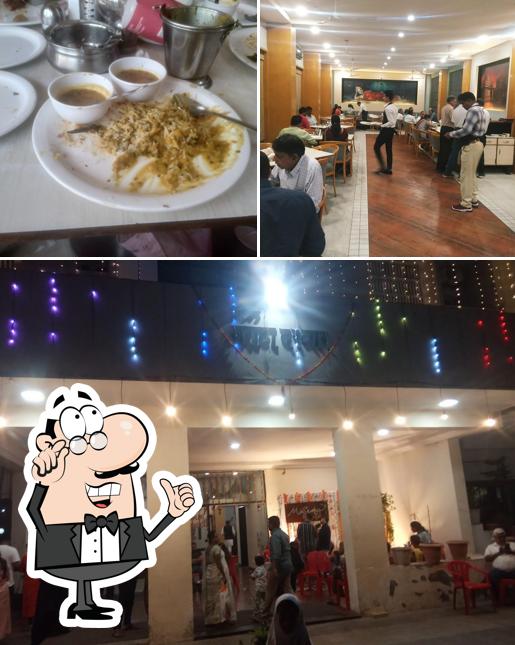 Among various things one can find interior and food at Majesty Veg Restaurant