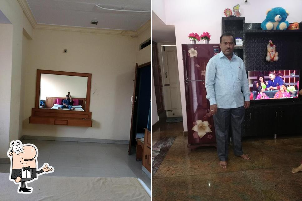 The interior of Harish Miltry Hotel