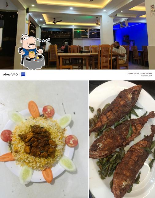 Among different things one can find food and interior at Hotel The Tasty Buds