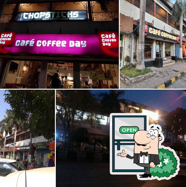 Check out how Cafe Coffee Day looks outside