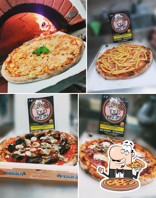 Scegli tra le molte varianti di pizza