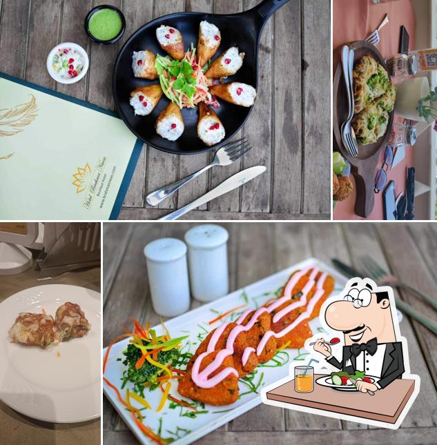 Food at Brahma Kamal Restaurant