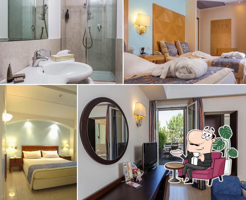 Gli interni di Hotel Luna Riccione