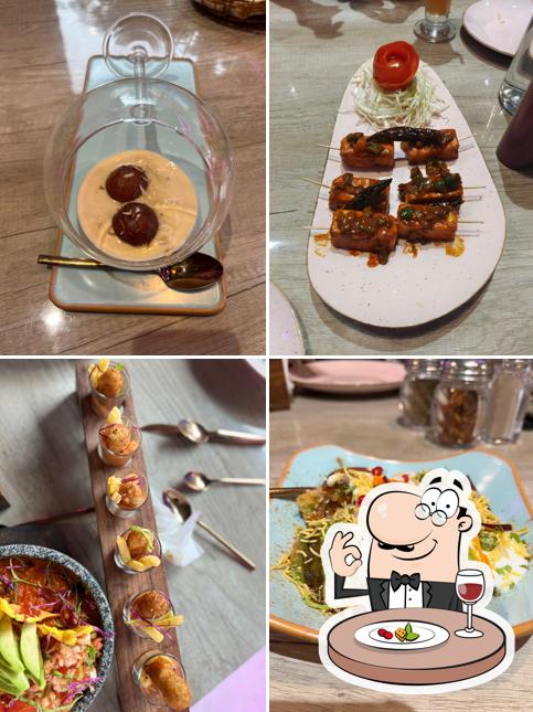 Food at Pink Palette