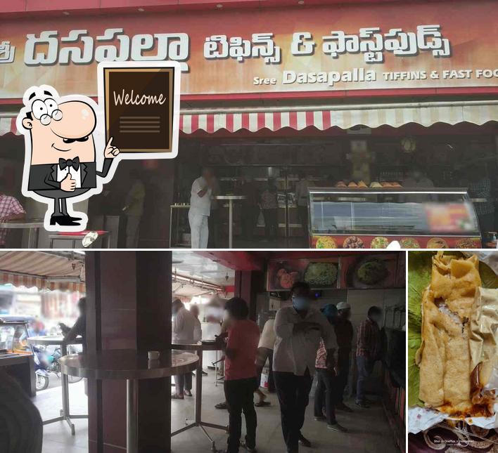 See this pic of Sri Daspalla Tiffins