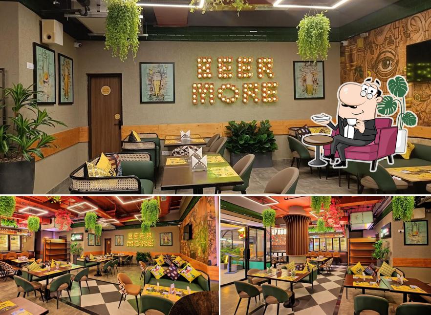 The interior of The Beer Café