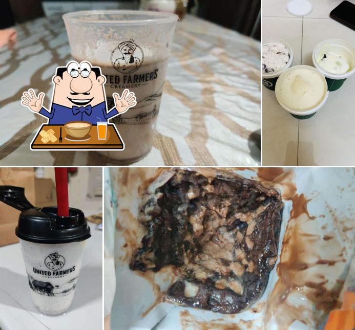 Clam chowder at United Farmers Creamery